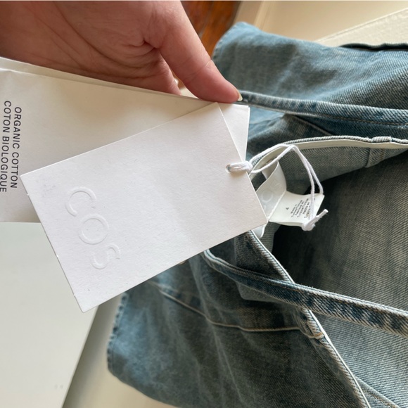 SOLD NWT COS organic cotton halter top - Picture 4 of 8